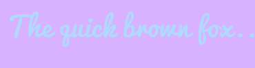 Image with Font Color B1D8FF and Background Color D8B1FF